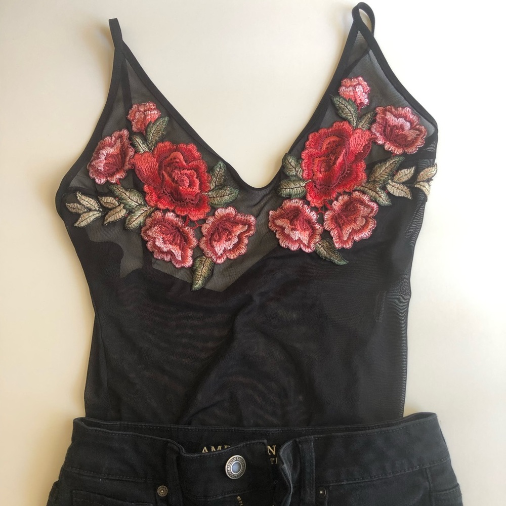 Sheer Mesh Body Suit
